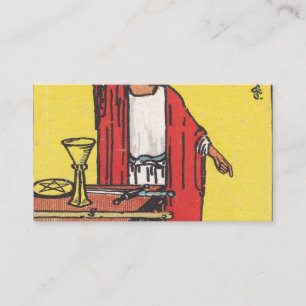 Carte De Visite Magician Tarot Card