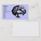 Carte De Visite Magicien (Devant / Derrière)