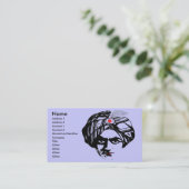 Carte De Visite Magicien (Debout devant)