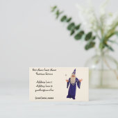 Carte De Visite Magicien (Debout devant)