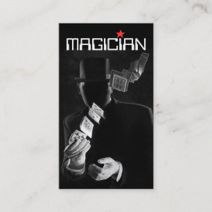 Carte De Visite Magicien Card Poker Trick Entertainment