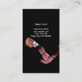 Carte De Visite Magicien Card Poker Trick Entertainment (Dos)