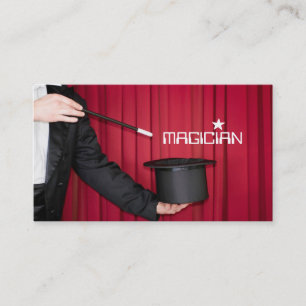 Carte De Visite Magicien Card Poker Trick Entertainment