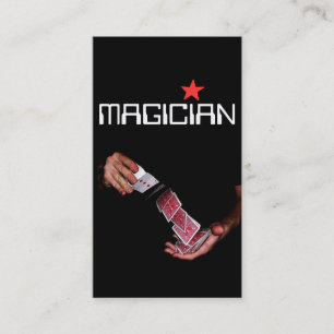 Carte De Visite Magicien Card Poker Trick Entertainment