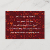 Carte De Visite Magicien et casquette (Dos)