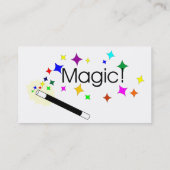 Carte De Visite Magie (Dos)