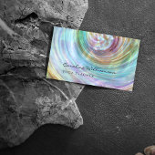 Carte De Visite Magie mystique Shell Yoga Enseignant