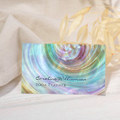 Carte De Visite Magie mystique Shell Yoga Enseignant