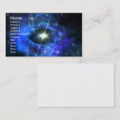 CARTE DE VISITE MAGNETIC PULSE STAR (Devant / Derrière)