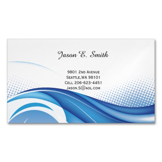 Carte de visite magnétique (devant)