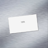 CARTE DE VISITE MAGNÉTIQUE 100% (In Situ)