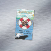 Carte De Visite Magnétique 20XX Bateau de croisière W/ Pic Enregistrer la dat (In Situ)