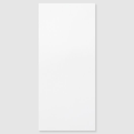 Carte de visite magnétique 4x9 pour affichage faci (Devant)