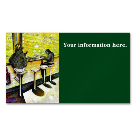 Carte De Visite Magnétique A Day Off from Crazy (devant)