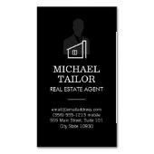 Carte De Visite Magnétique Agent immobilier (devant Vertical)