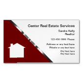 Carte De Visite Magnétique Agent immobilier classique (devant)