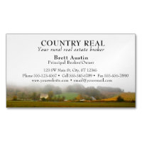 Agent rustique rural d'agent immobilier de pays