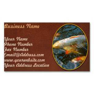 Carte De Visite Magnétique Animal - Poisson - Bestow bonne fortune