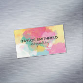 Carte De Visite Magnétique Aquarelle de peinture (In Situ)