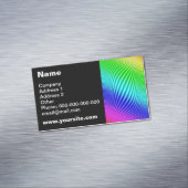 Carte De Visite Magnétique Arc-en-ciel (In Situ)
