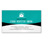 Carte De Visite Magnétique Architecture | Eco Home Architect (devant)