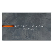 Carte De Visite Magnétique Ardoise moderne (devant)