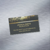 Carte De Visite Magnétique Arrière - plan Gold Dust (In Situ)