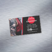 Carte De Visite Magnétique Artiste de tatouage moderne (In Situ)