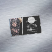 Carte De Visite Magnétique Artiste de tatouage moderne (In Situ)
