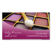 Carte De Visite Magnétique Artiste maquillage (devant)