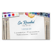 Carte De Visite Magnétique Artiste | Professionnel (devant)