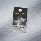 Carte De Visite Magnétique Arts culinaires | Chef pâtissier (In Situ)