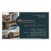 Carte De Visite Magnétique Assurance (devant)