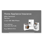 Carte De Visite Magnétique Assurance Et Réparation Des Appareils Domestiques (devant)