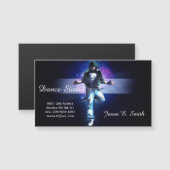 Carte de visite magnétique - Atelier de danse (Devant / Derrière)