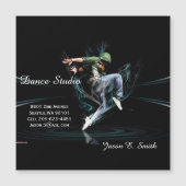Carte de visite magnétique - Atelier de danse (Devant)