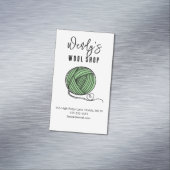 Carte De Visite Magnétique atelier de laine (In Situ)