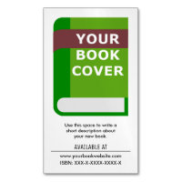 Auteur de couverture promotionnelle de livre