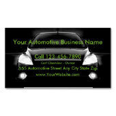 Carte De Visite Magnétique Automobile (devant)
