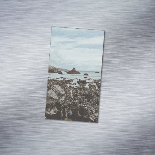 Carte De Visite Magnétique Autoroute 1 Plage rocheuse (In Situ)