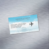 Carte De Visite Magnétique Avion | Vols nuages et ciel (In Situ)