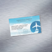 Carte De Visite Magnétique Avion | Vols nuages et ciel (In Situ)