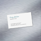 Carte De Visite Magnétique Avocat à la mode en droit spécial unique (In Situ)