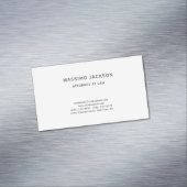 Carte De Visite Magnétique Avocat Unique Simple de Droit (In Situ)