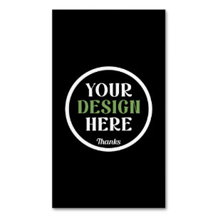 Carte De Visite Magnétique baiser personnalisé, unique, élégant et minimalist