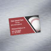 Carte De Visite Magnétique Baseball personnalisé (In Situ)