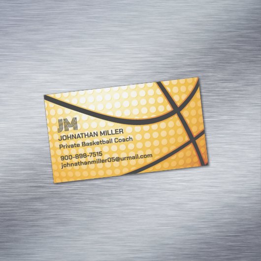 Carte De Visite Magnétique Basket (In Situ)