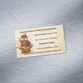 Carte De Visite Magnétique Bateau de pirates (In Situ)