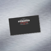 Carte De Visite Magnétique BBQ| BBBQ Pitmaster Faible Et Lent Est Une Façon D (In Situ)