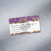 Carte De Visite Magnétique Beauté des cheveux brillants (In Situ)